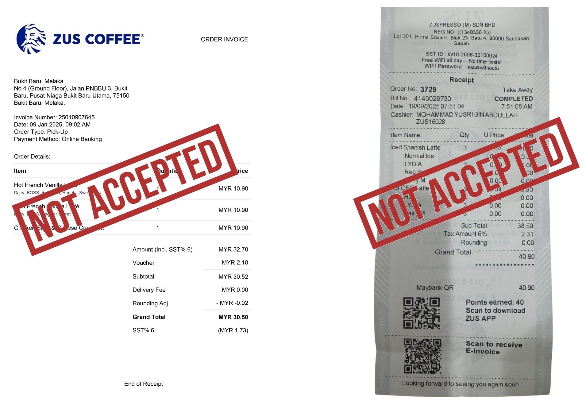 Sample Receipt 2